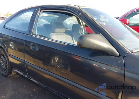 1997 Honda Civic Dx из США, поврежденный, VIN 1HGEJ6124VL007496